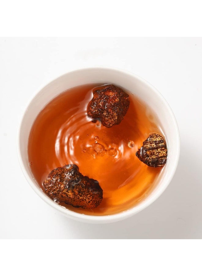 ULTHMOK Premium Chaga Mushroom Chunks 7 Oz/199g, Selected Natural Chaga Mushroom Tea, 100% Siberian Wild Harvested - Image 5